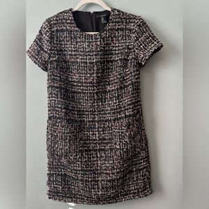 Forever 21 Sparkling Party Black Pink Mini Dress Size S, NWT